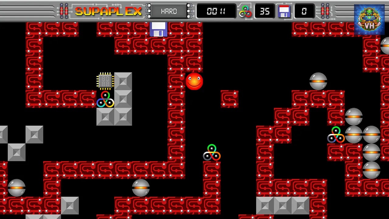 Supaplex HARD Nintendo Switch - ảnh màn hình 3