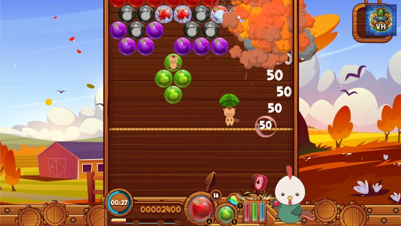 Bubble Shoot Farm Nintendo Switch - ảnh màn hình 6