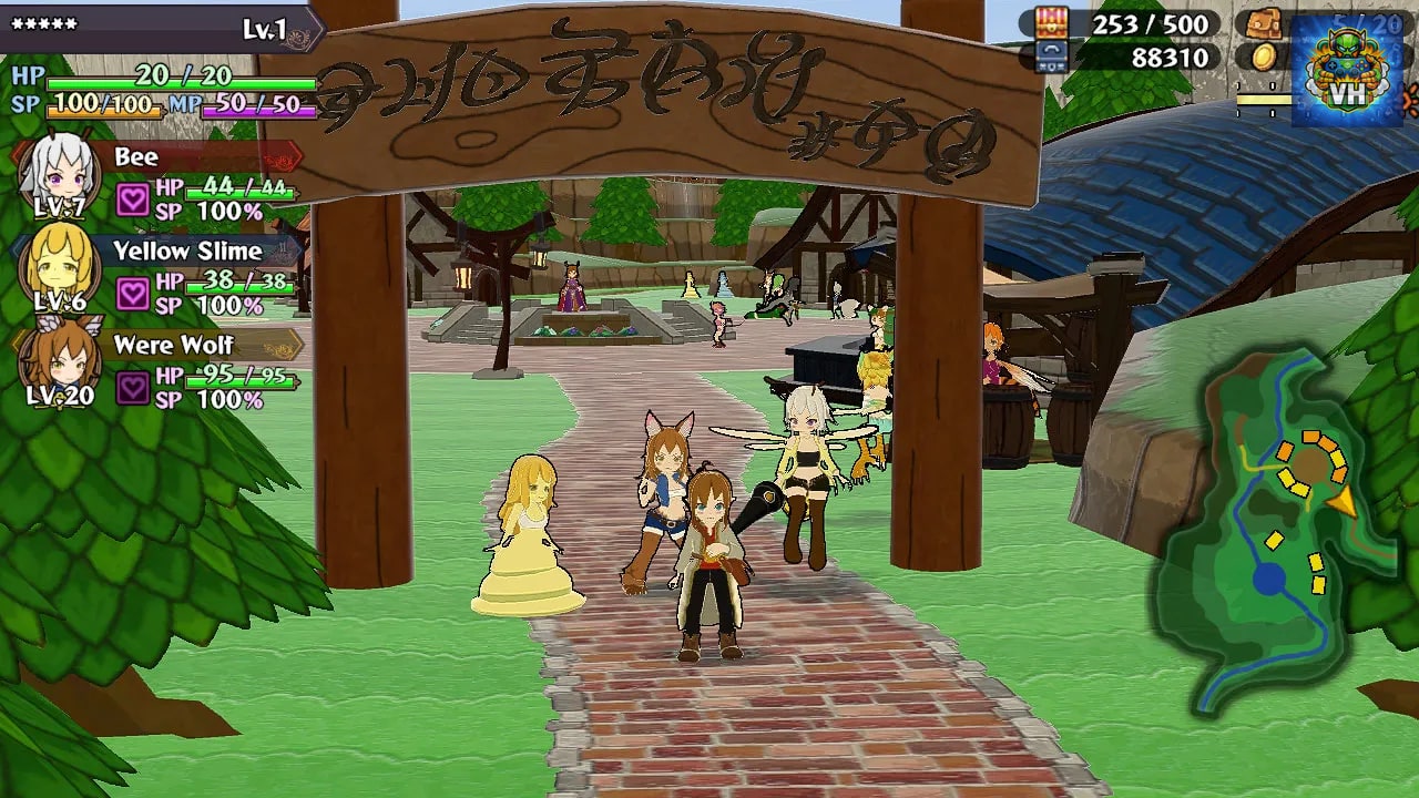 Monster Girls and the Mysterious Adventure 2 Nintendo Switch - ảnh màn hình 7