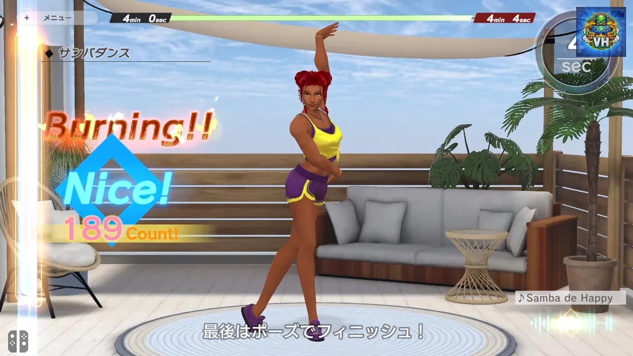 うちトレ ～【最短4分】筋トレ＆有酸素運動～ Nintendo Switch - ảnh màn hình 5