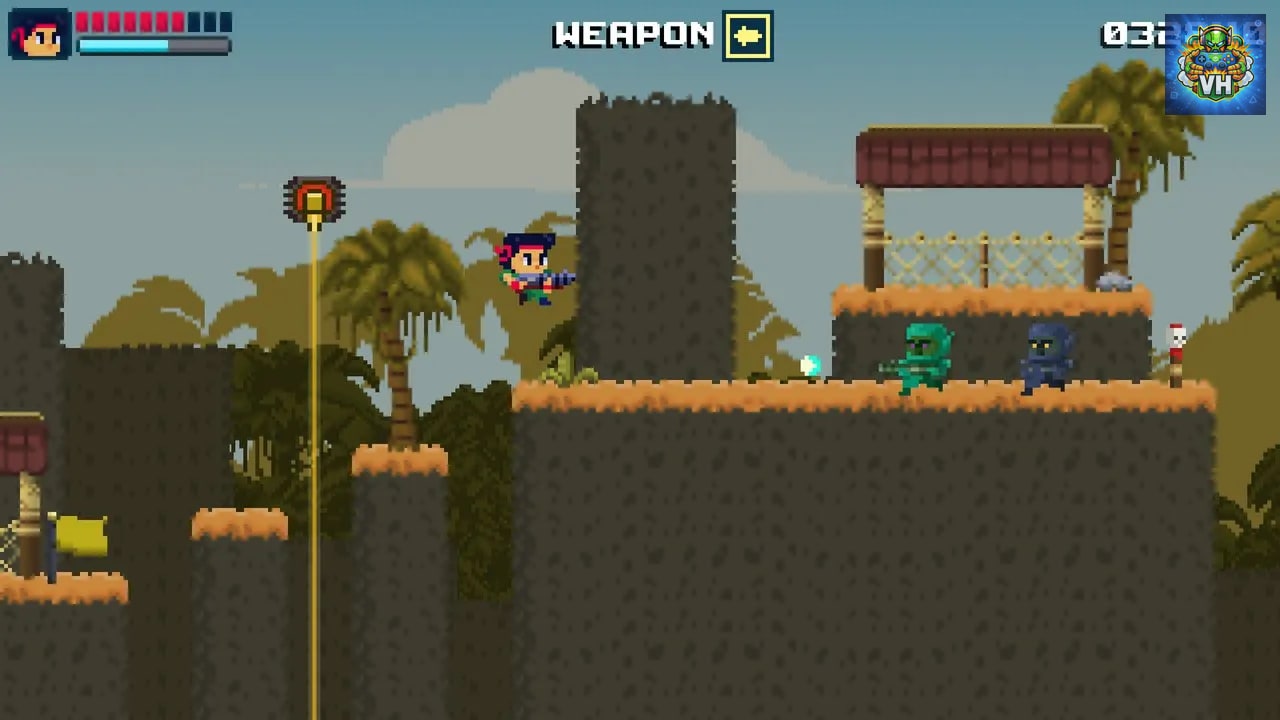 Brave Soldier - Invasion of Cyborgs Nintendo Switch - ảnh màn hình 2