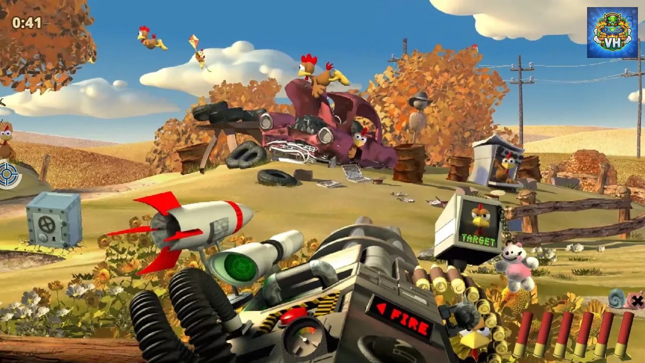Moorhuhn X - Crazy Chicken X Nintendo Switch - ảnh màn hình 6