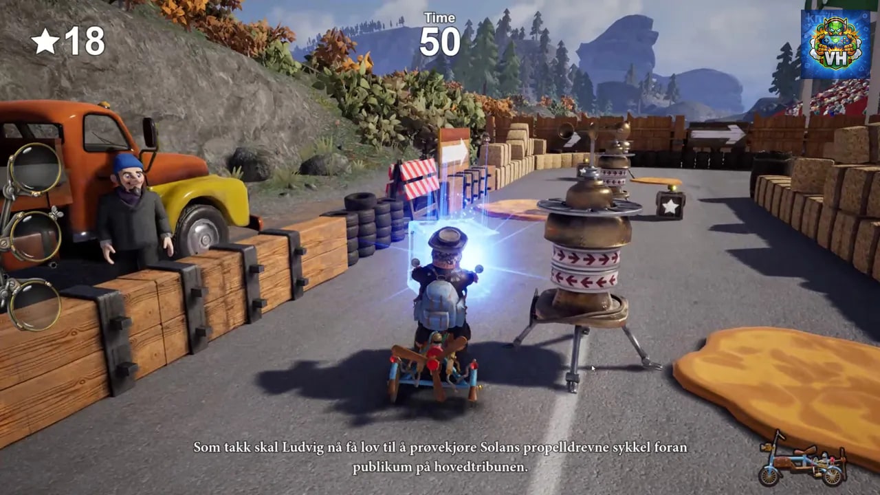 Flåklypa Grand Prix Nintendo Switch - ảnh màn hình 6