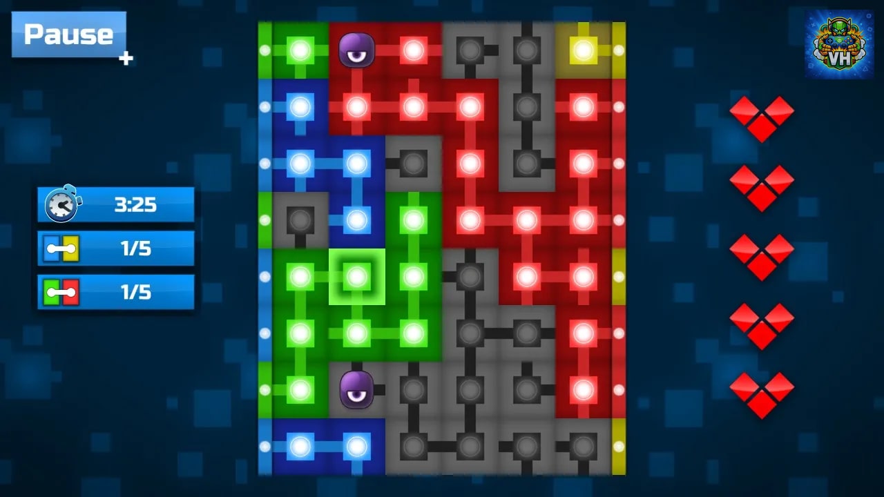 Pipes Puzzle Casual Arcade Nintendo Switch - ảnh màn hình 3