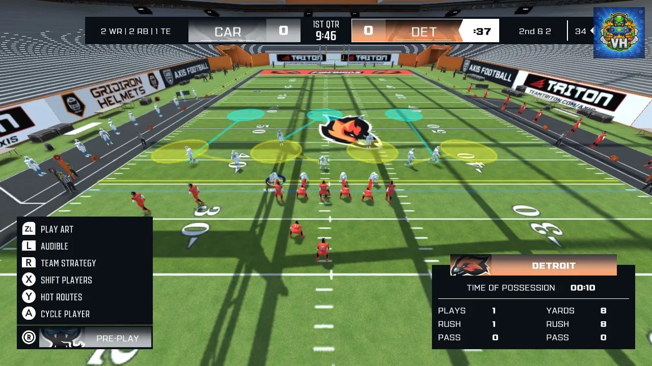 Axis Football 2023 Nintendo Switch - ảnh màn hình 6