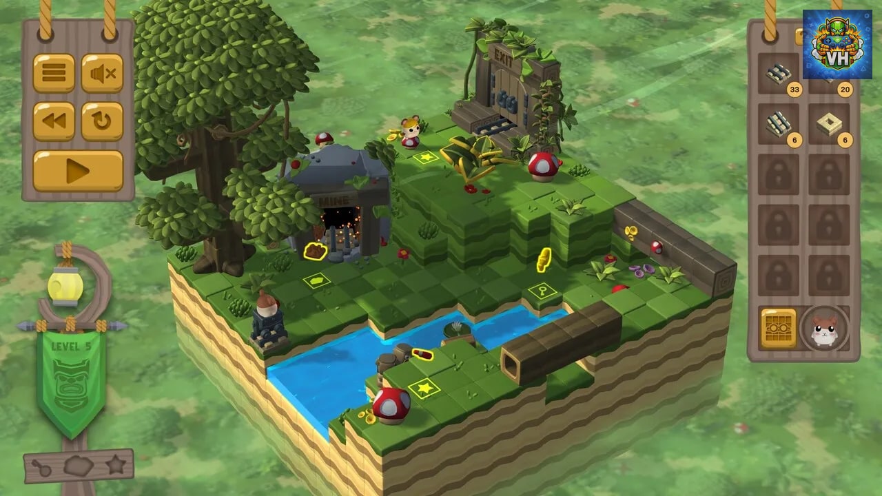 Hamster on Rails Nintendo Switch - ảnh màn hình 6