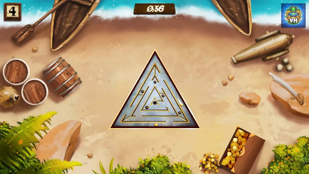 Pirate Treasure: Island of Mazes Nintendo Switch - ảnh màn hình 2