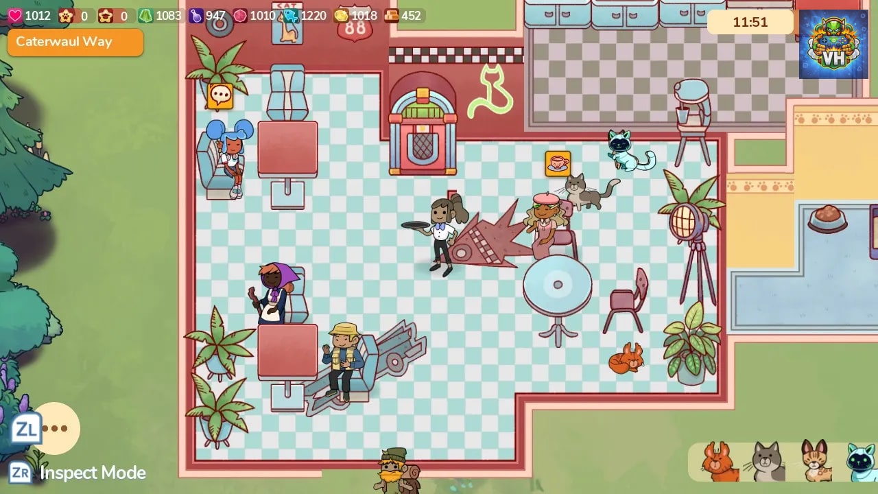 Cat Cafe Manager Nintendo Switch - ảnh màn hình 2