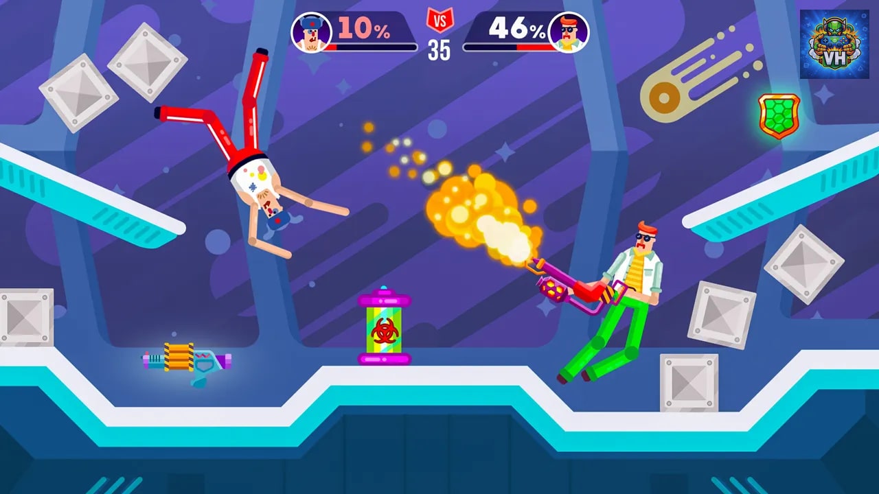 Ragdoll Rage: Heroes Arena Nintendo Switch - ảnh màn hình 3