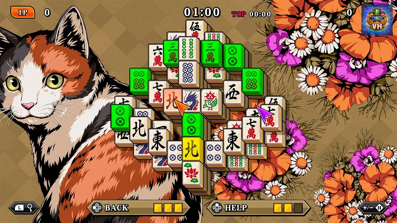 SUNSOFT Mahjong Solitaire -Shanghai LEGEND- Nintendo Switch - ảnh màn hình 1