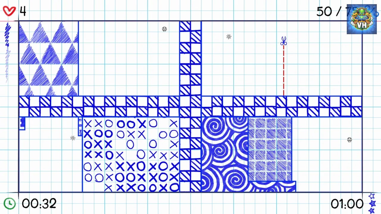Ink & Paper: DoodleCut Nintendo Switch - ảnh màn hình 4
