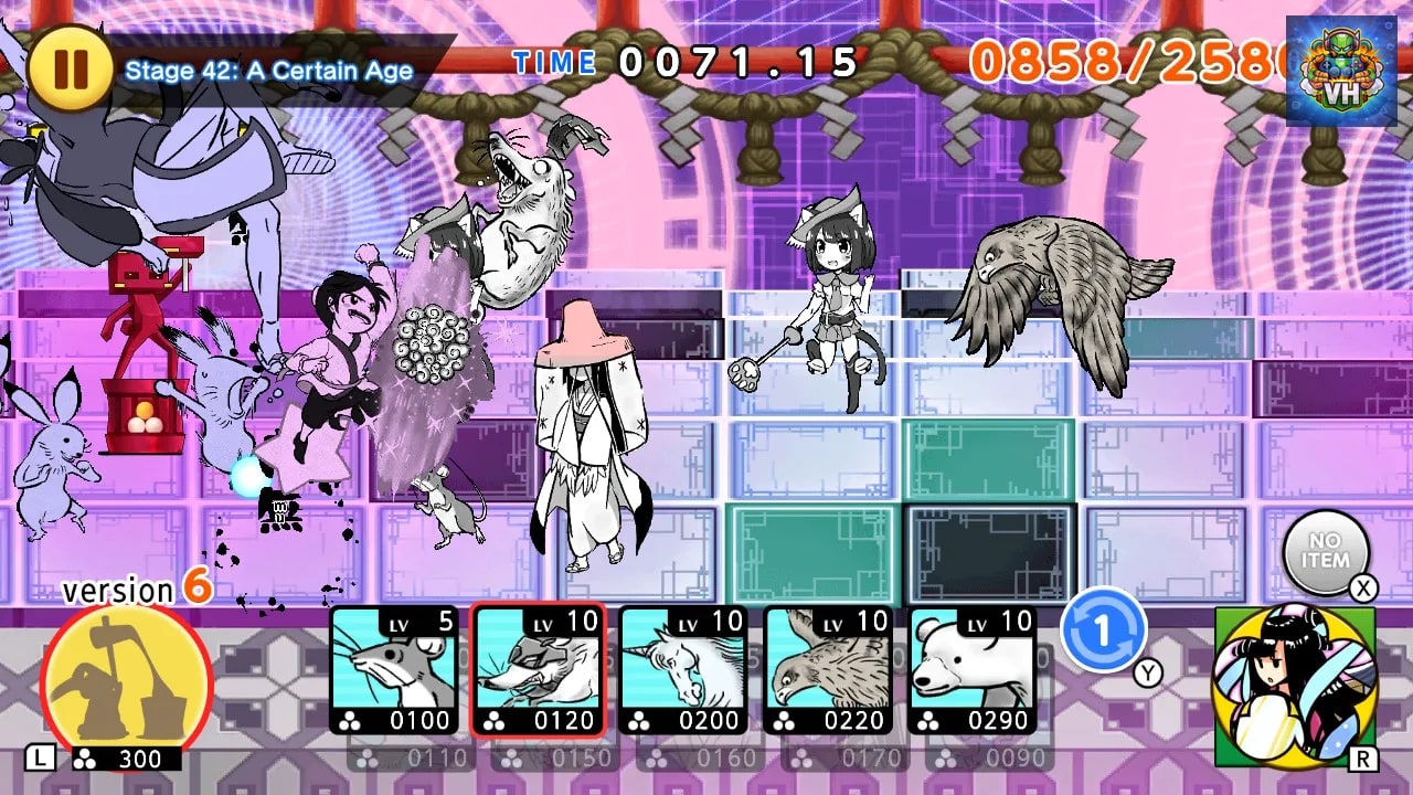 Choju Giga Wars Nintendo Switch - ảnh màn hình 1