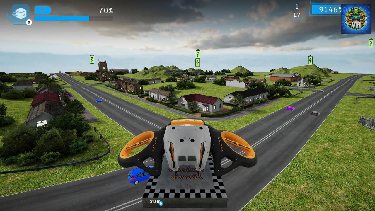 Drone Delivery Simulator Nintendo Switch - ảnh màn hình 5