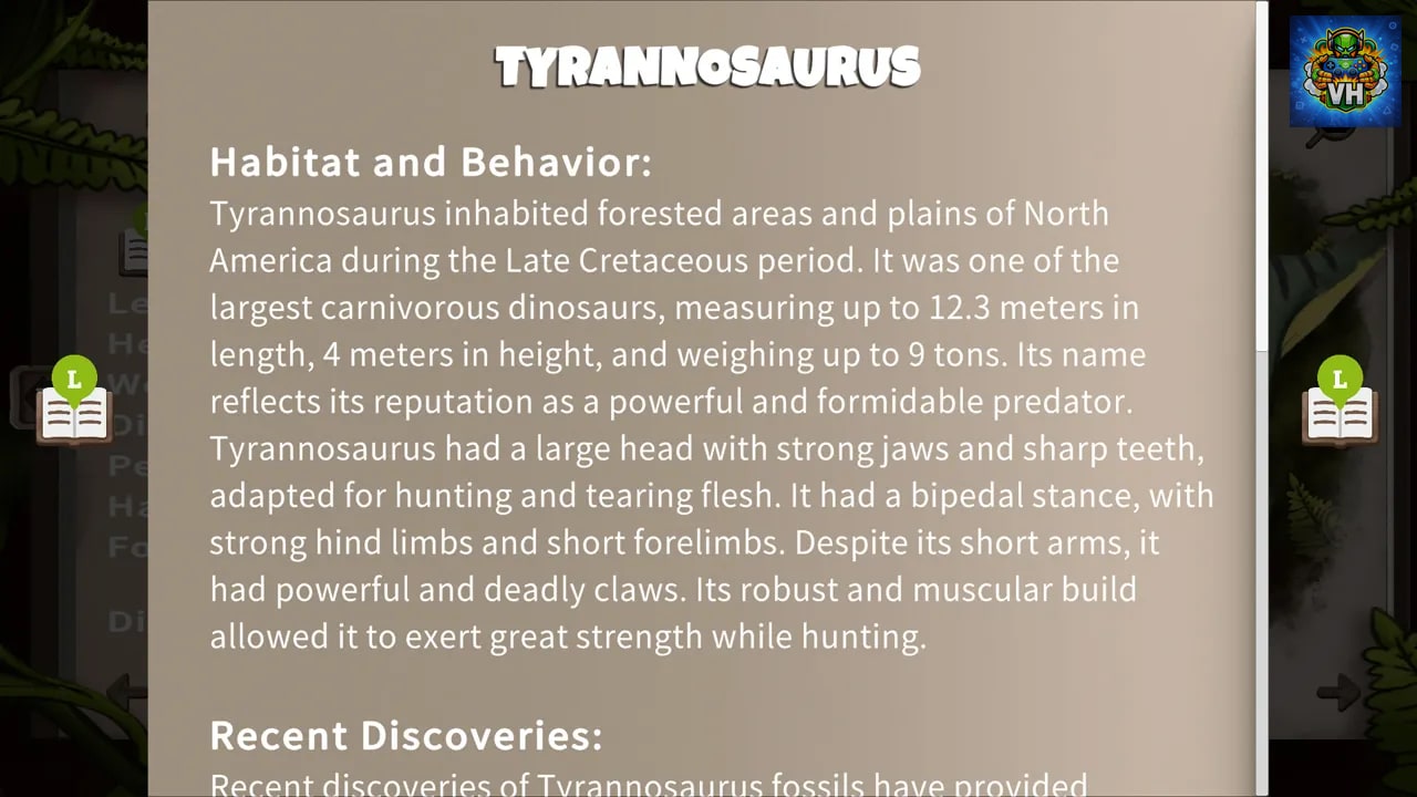 Dinosaurs: Types and Names Nintendo Switch - ảnh màn hình 4
