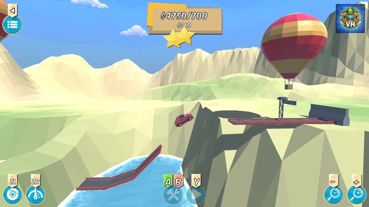 Bridge Builder Racer Nintendo Switch - ảnh màn hình 4