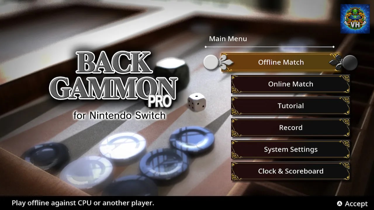 BACKGAMMON PRO for Nintendo Switch Nintendo Switch - ảnh màn hình 3