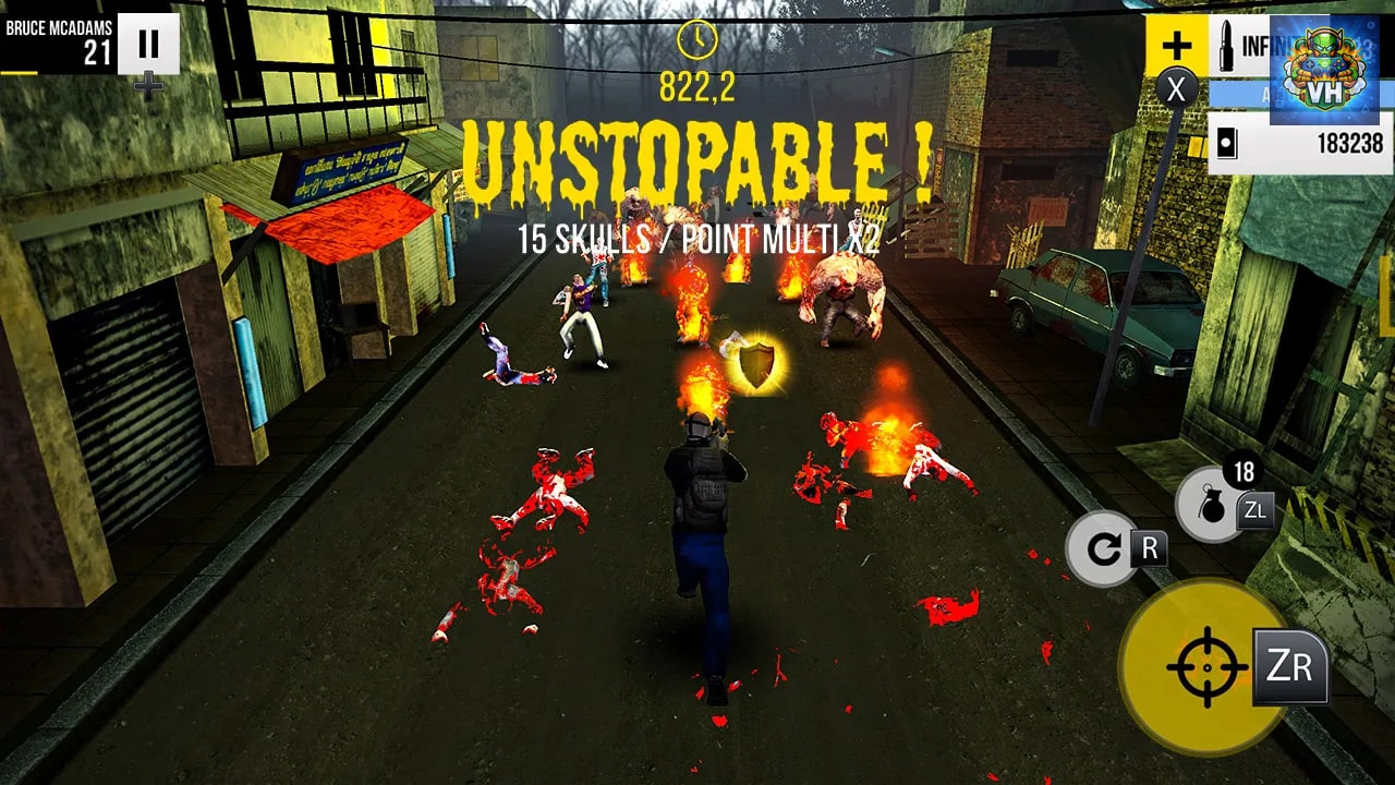 The Last Run: Dead Zombie Shooter Nintendo Switch - ảnh màn hình 5