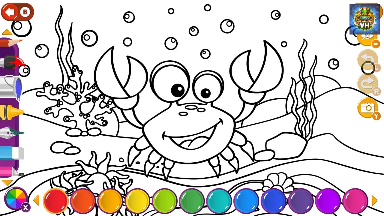 Kid's Art Coloring Book Nintendo Switch - ảnh màn hình 1