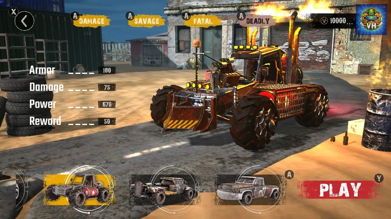 Rider Among Dead - Mad Zombie Killer Machine Survival Nintendo Switch - ảnh màn hình 2