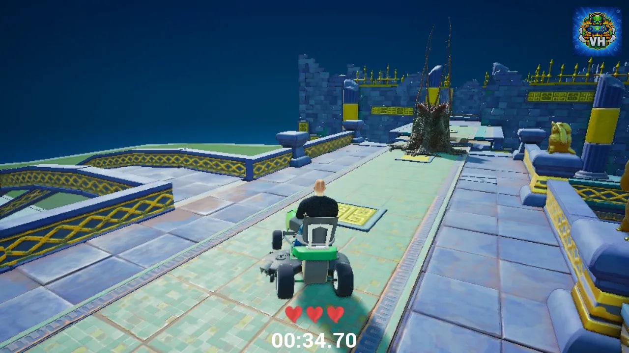 LawnMower: Mortal Race Nintendo Switch - ảnh màn hình 1