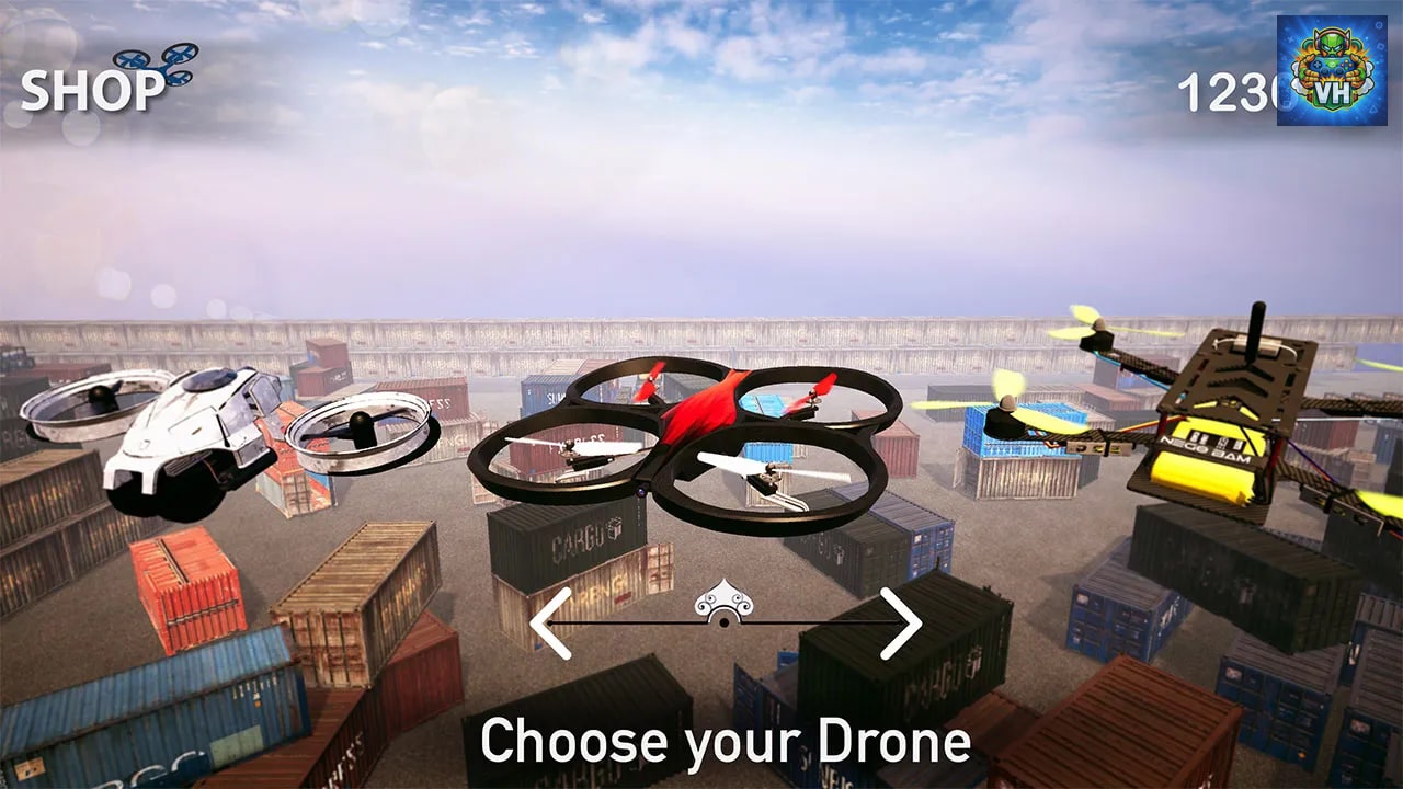 Drone Race Simulator Pilot Flight School Airplane Games Jet 2023 Nintendo Switch - ảnh màn hình 3