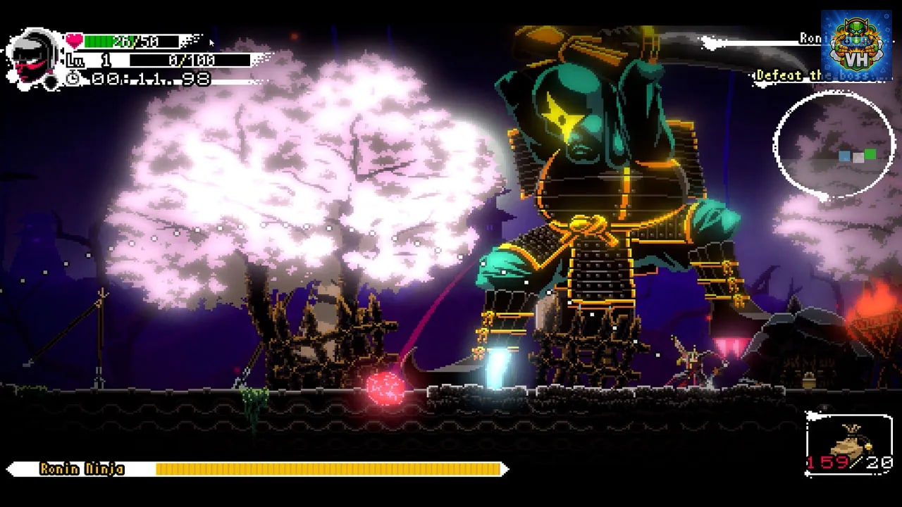 Ninja or Die: Shadow of the Sun Nintendo Switch - ảnh màn hình 1