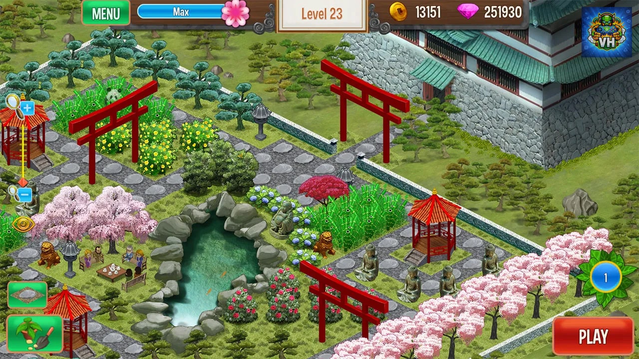 Queen's Garden - Sakura Season Nintendo Switch - ảnh màn hình 6
