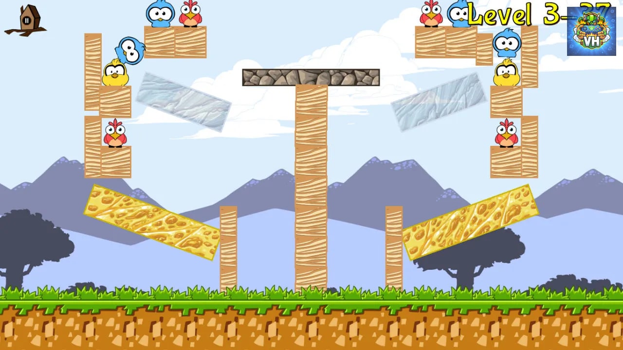 Birds and Blocks 2 Nintendo Switch - ảnh màn hình 1
