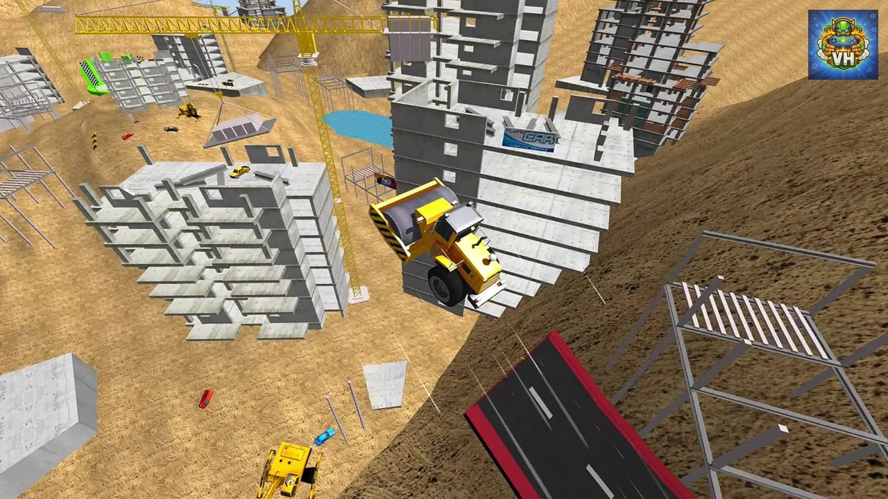 Construction Ramp Jumping Nintendo Switch - ảnh màn hình 3