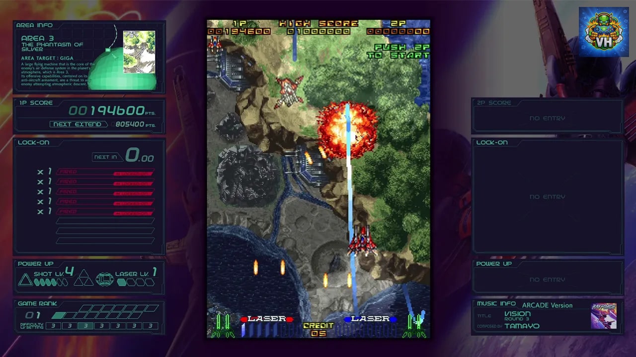 Ray’z Arcade Chronology Nintendo Switch - ảnh màn hình 2