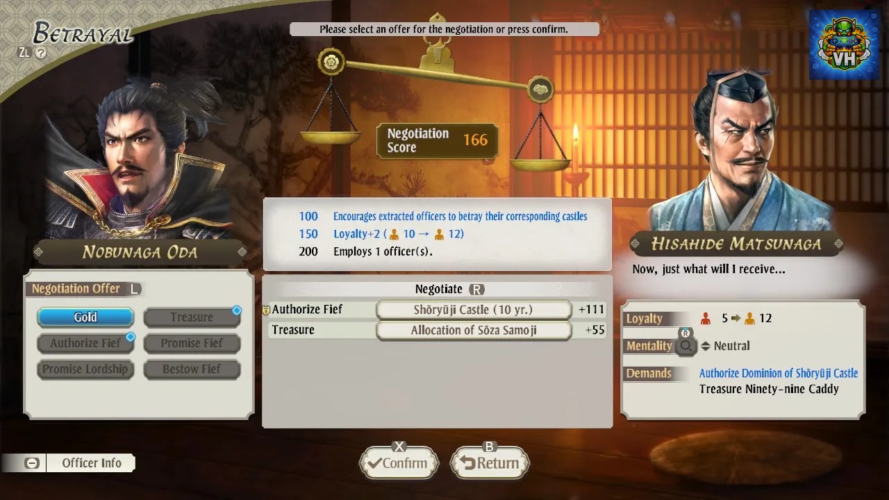 NOBUNAGA'S AMBITION: Awakening Nintendo Switch - ảnh màn hình 1