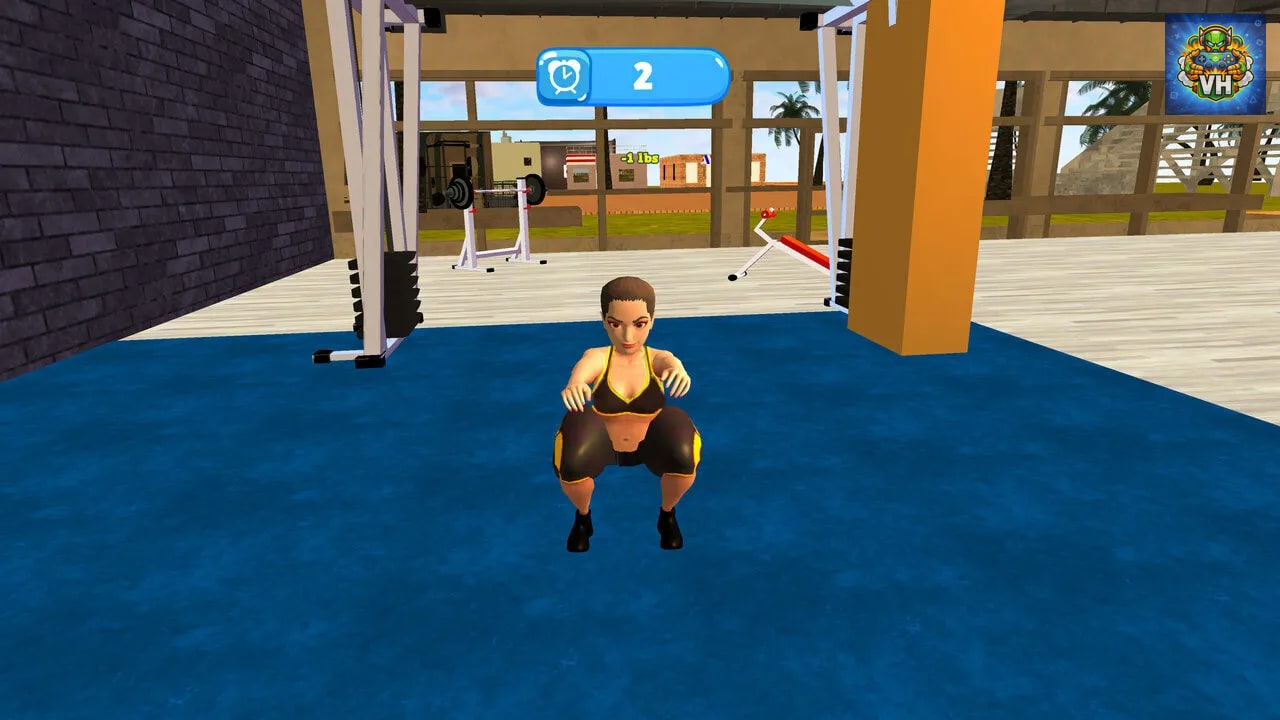 Hyper Gym Life 3D - Tough Guys Nintendo Switch - ảnh màn hình 9