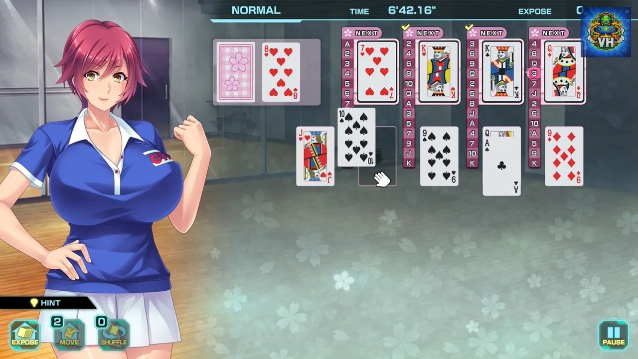 Pretty Girls Four Kings Solitaire Nintendo Switch - ảnh màn hình 2