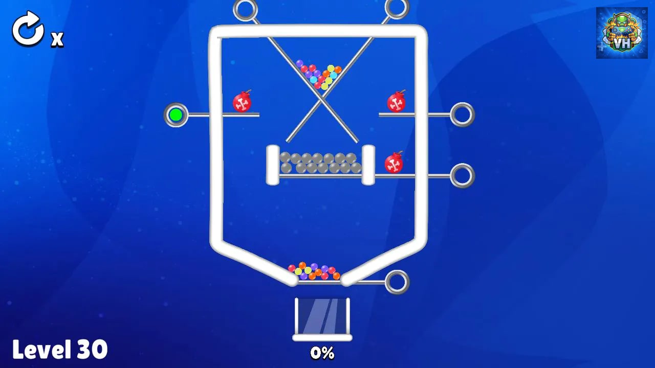 Move The Pin: Classic Logic Puzzle Nintendo Switch - ảnh màn hình 5