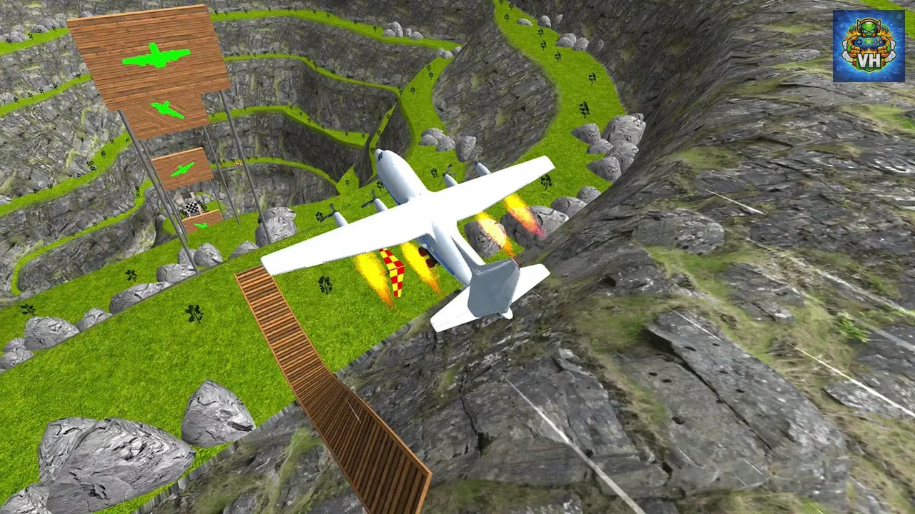 Crazy Plane Landing Nintendo Switch - ảnh màn hình 3
