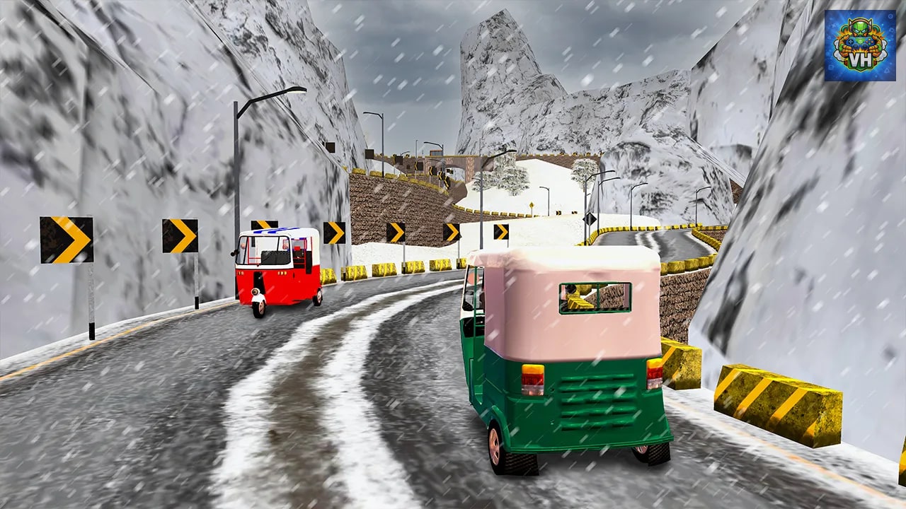 Tuk Tuk Extreme - Real Car Driving Simulator & Parking 2023 Car Games 3D Vehicle Nintendo Switch - ảnh màn hình 2