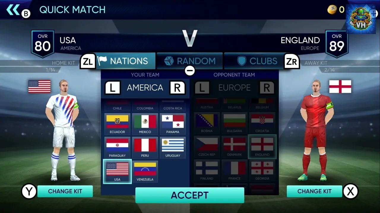 Football Cup 2022 Nintendo Switch - ảnh màn hình 4