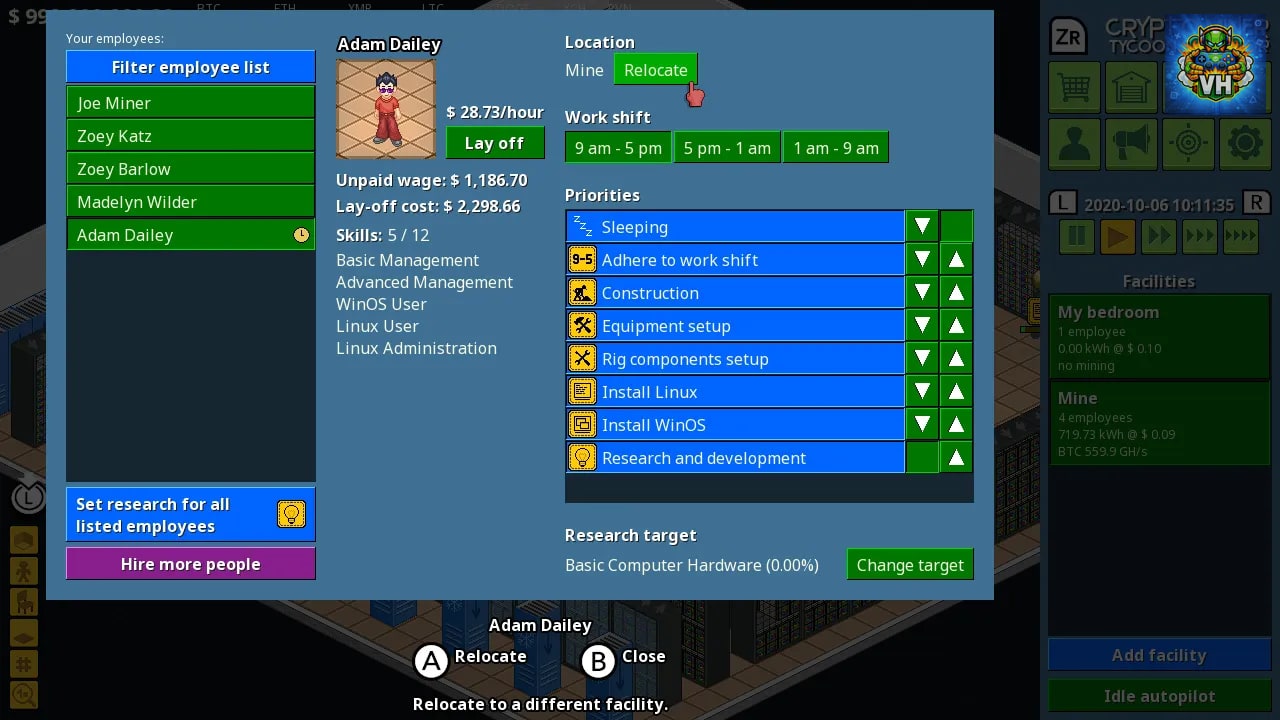 Crypto Miner Tycoon Simulator Nintendo Switch - ảnh màn hình 2