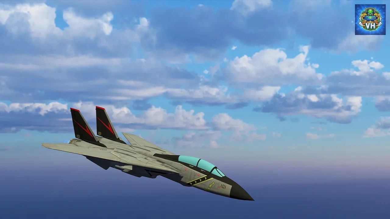 Horizon Midnight Sky Combat Aircraft - War Arena Flight Simulator 2022 Nintendo Switch - ảnh màn hình 4