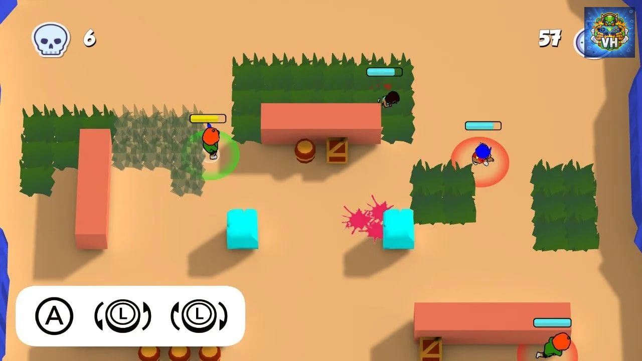Brawl.io 2 Nintendo Switch - ảnh màn hình 1