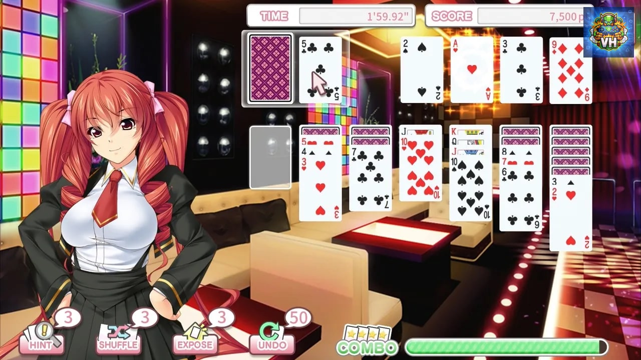 Pretty Girls Klondike Solitaire PLUS Nintendo Switch - ảnh màn hình 5