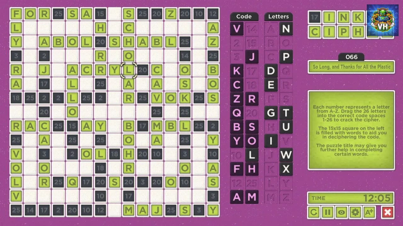 Ink Cipher Nintendo Switch - ảnh màn hình 1
