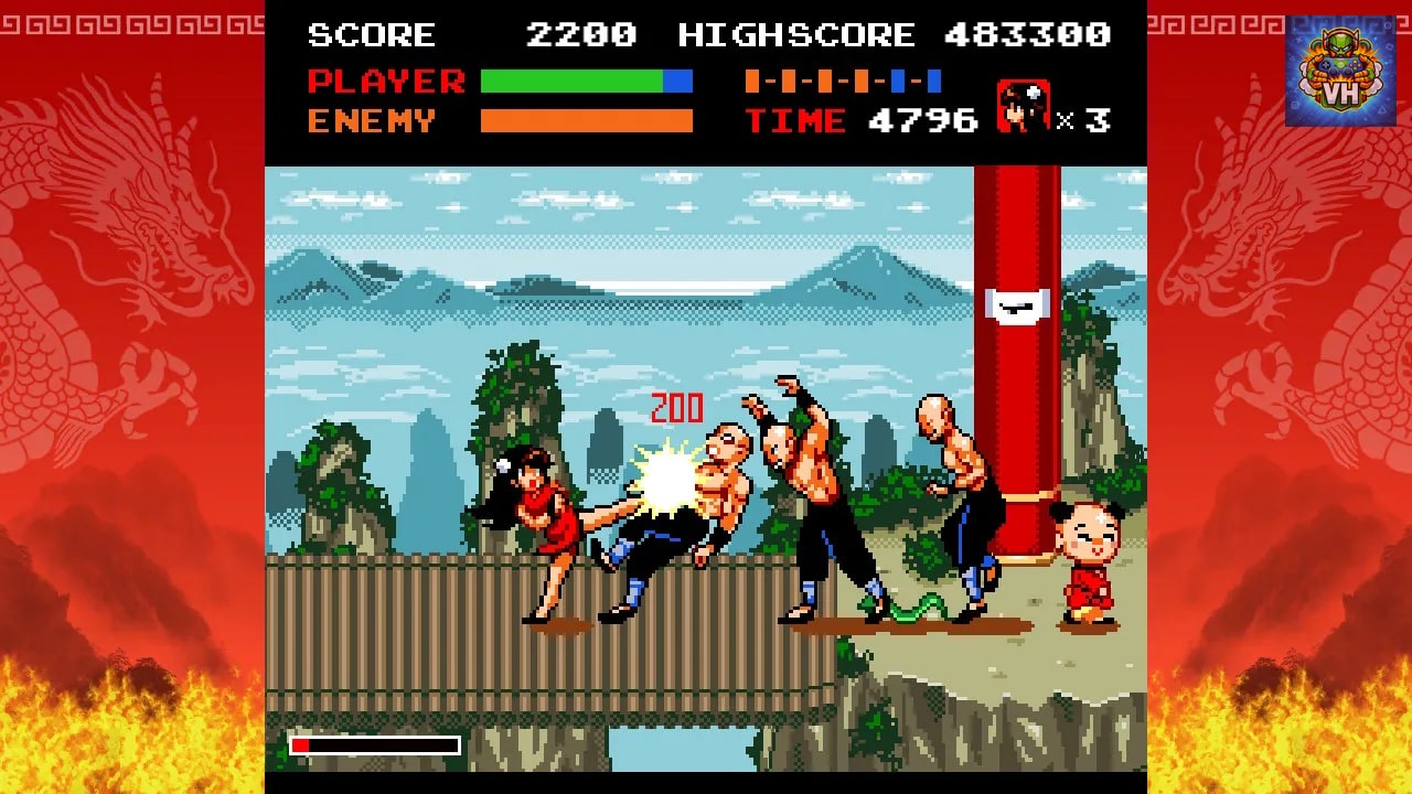 Xiaomei and the Flame Dragon's Fist Nintendo Switch - ảnh màn hình 4