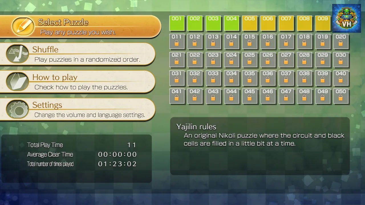 Puzzle by Nikoli S Yajilin Nintendo Switch - ảnh màn hình 4