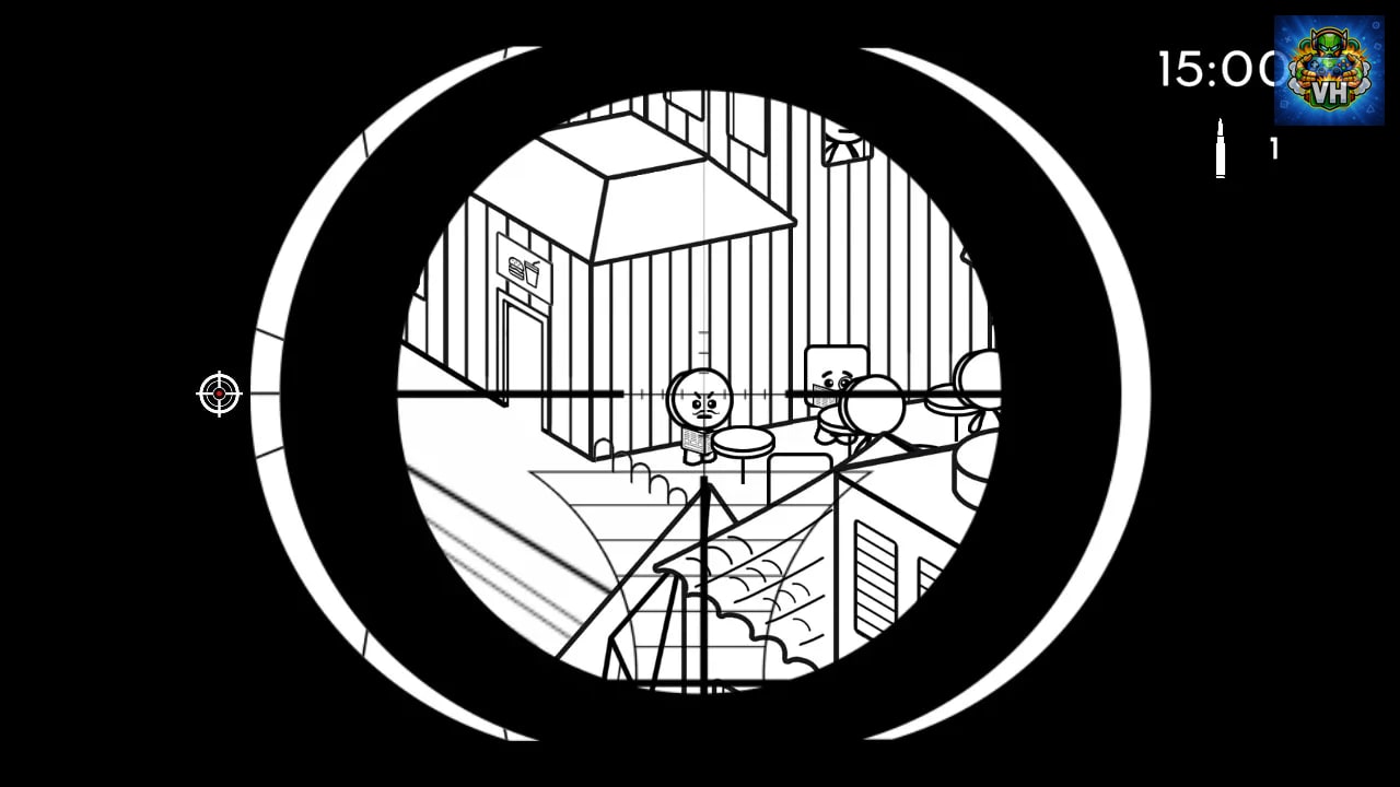 Geometric Sniper Nintendo Switch - ảnh màn hình 1