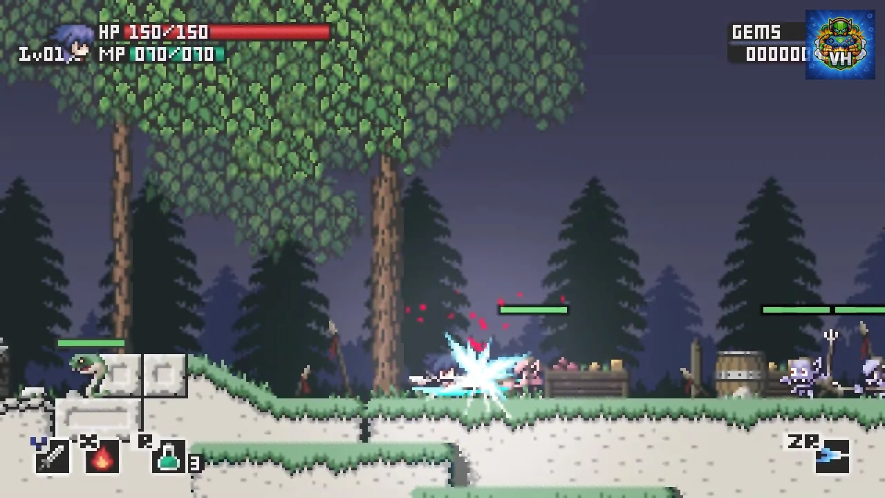Pixel Game Maker Series Steel Sword Story S Nintendo Switch - ảnh màn hình 1