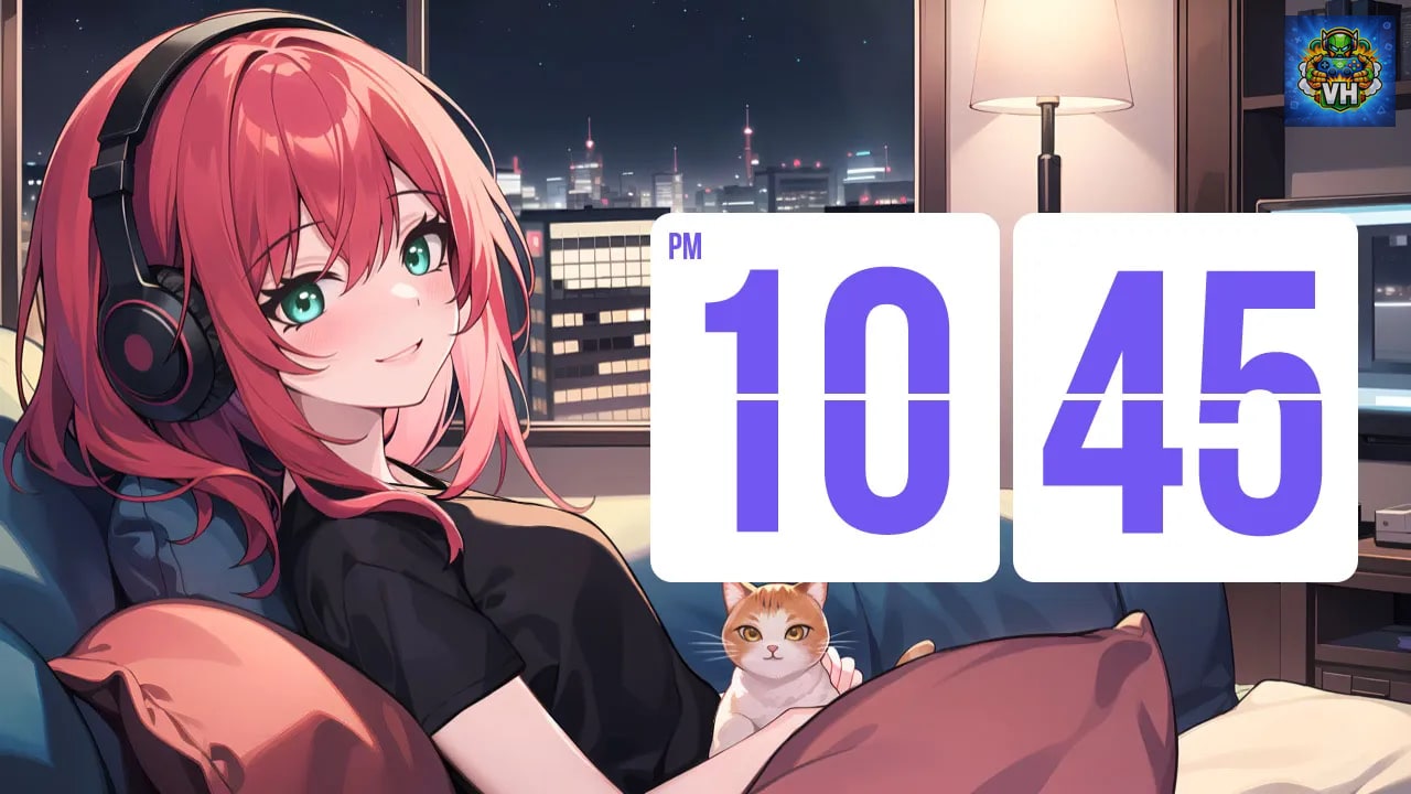 Anime Clock Nintendo Switch - ảnh màn hình 2