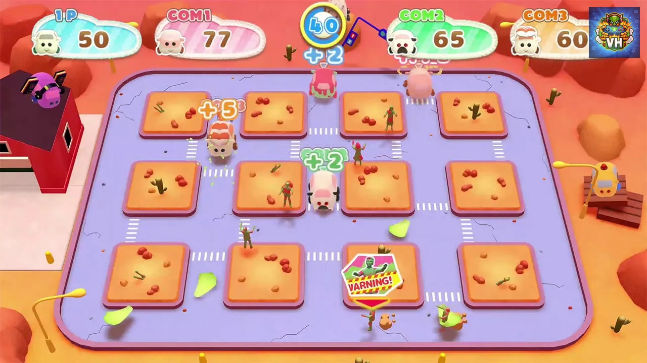 Pui Pui Molcar Let's! Molcar Party! Nintendo Switch - ảnh màn hình 4