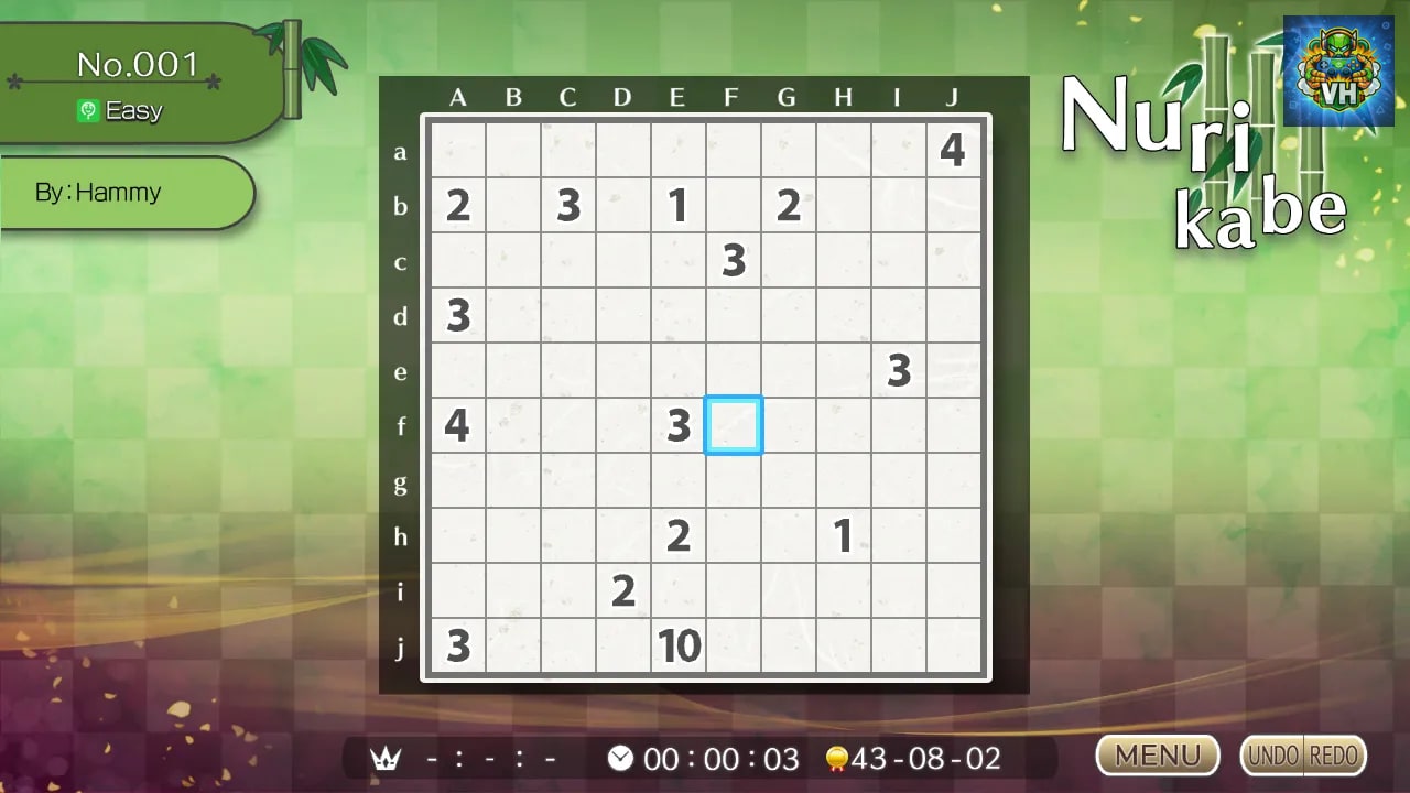 Puzzle by Nikoli S Nurikabe Nintendo Switch - ảnh màn hình 7