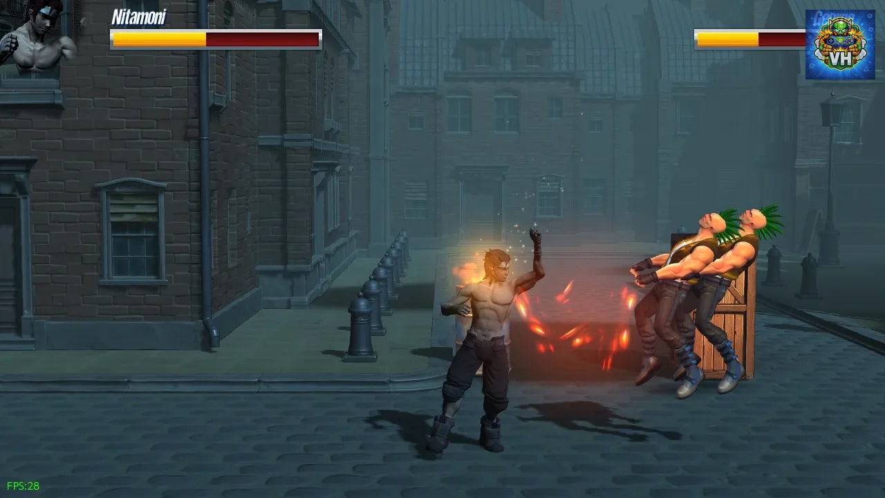 Beat Them Up - Street Fight Band Simulator Nintendo Switch - ảnh màn hình 3